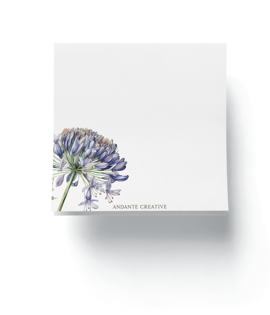 Agapanthus Notepad (Mix)