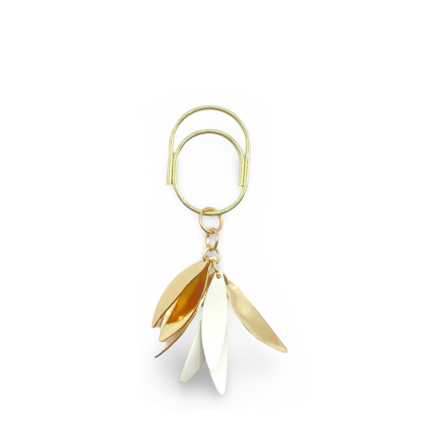 Leaf Bushel White Planner Bookmark Charms