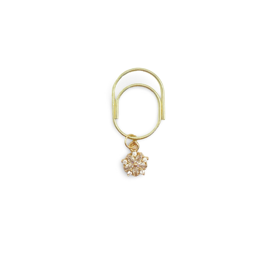 Flower Sparkle Planner Bookmark Charms