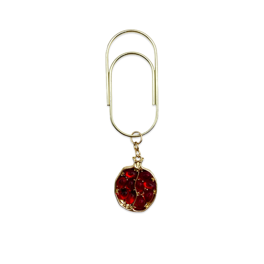 Pomegranate Large Planner Bookmark Charms