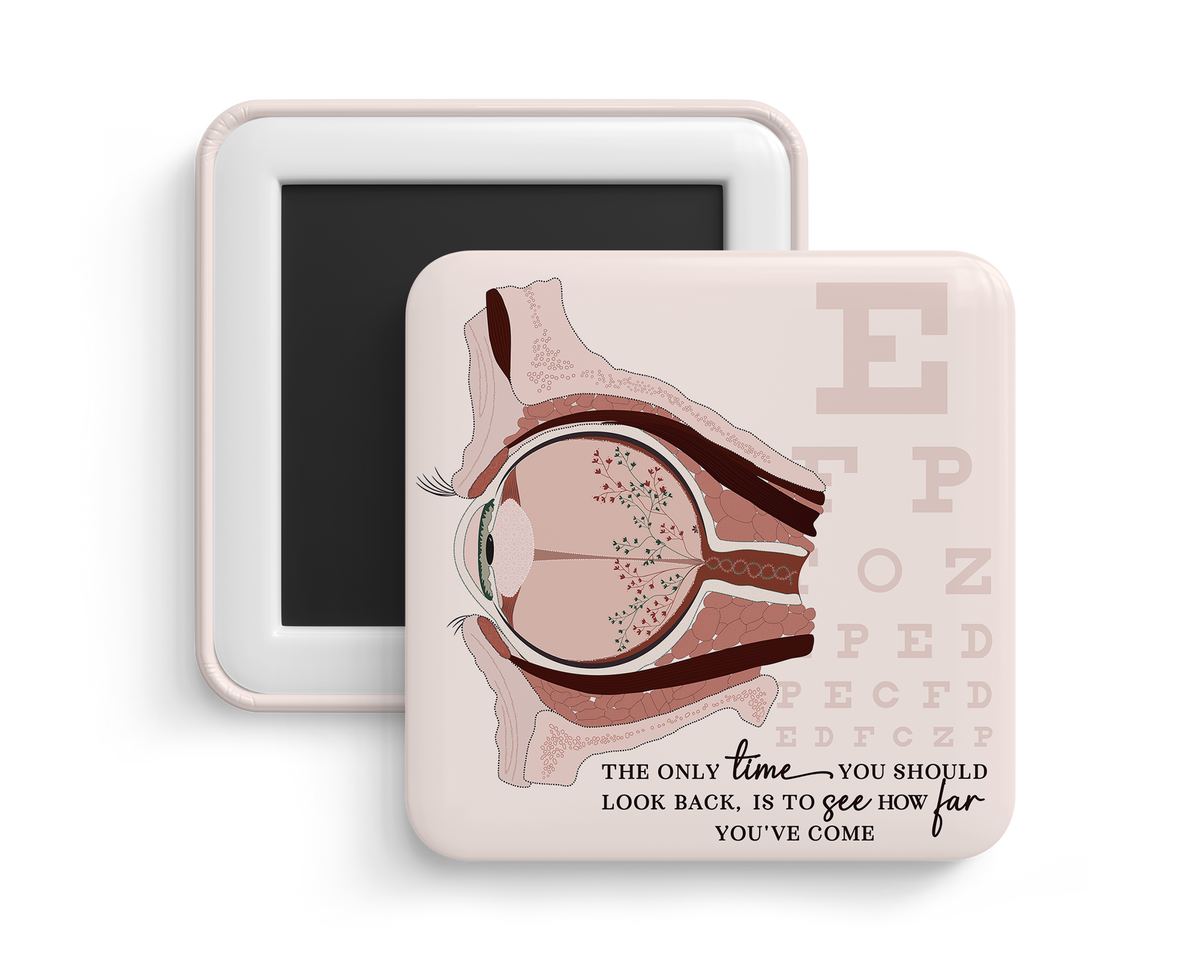 Fridge Magnet - Eye Anatomy