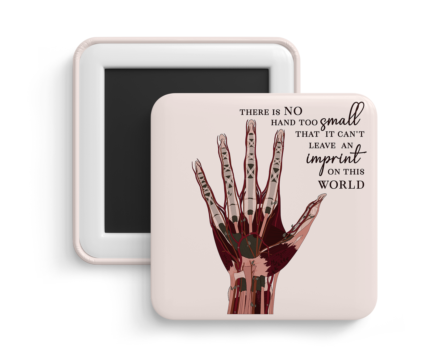 Fridge Magnet - Hand Anatomy