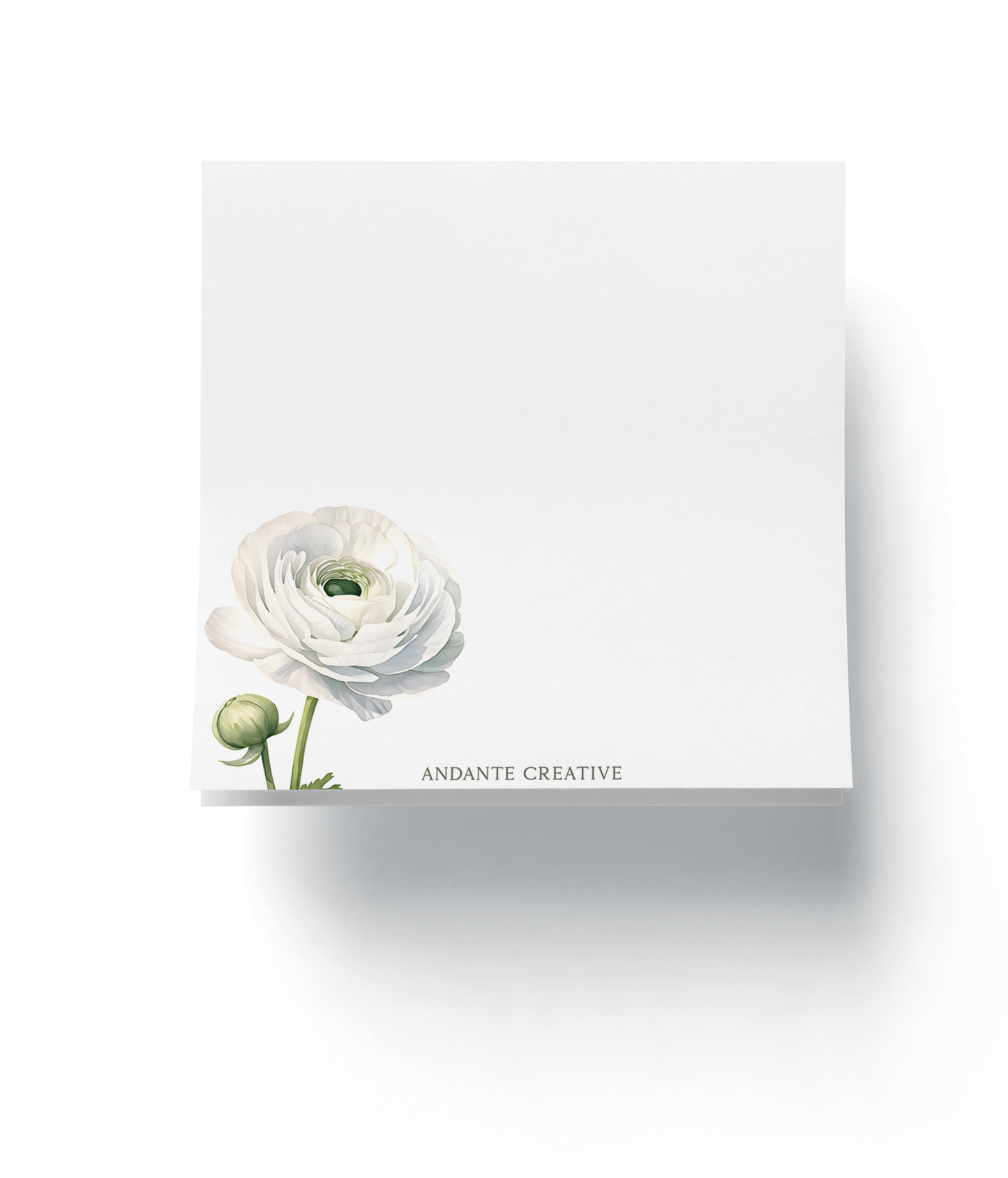 Ranunculus Notepad (Mix)