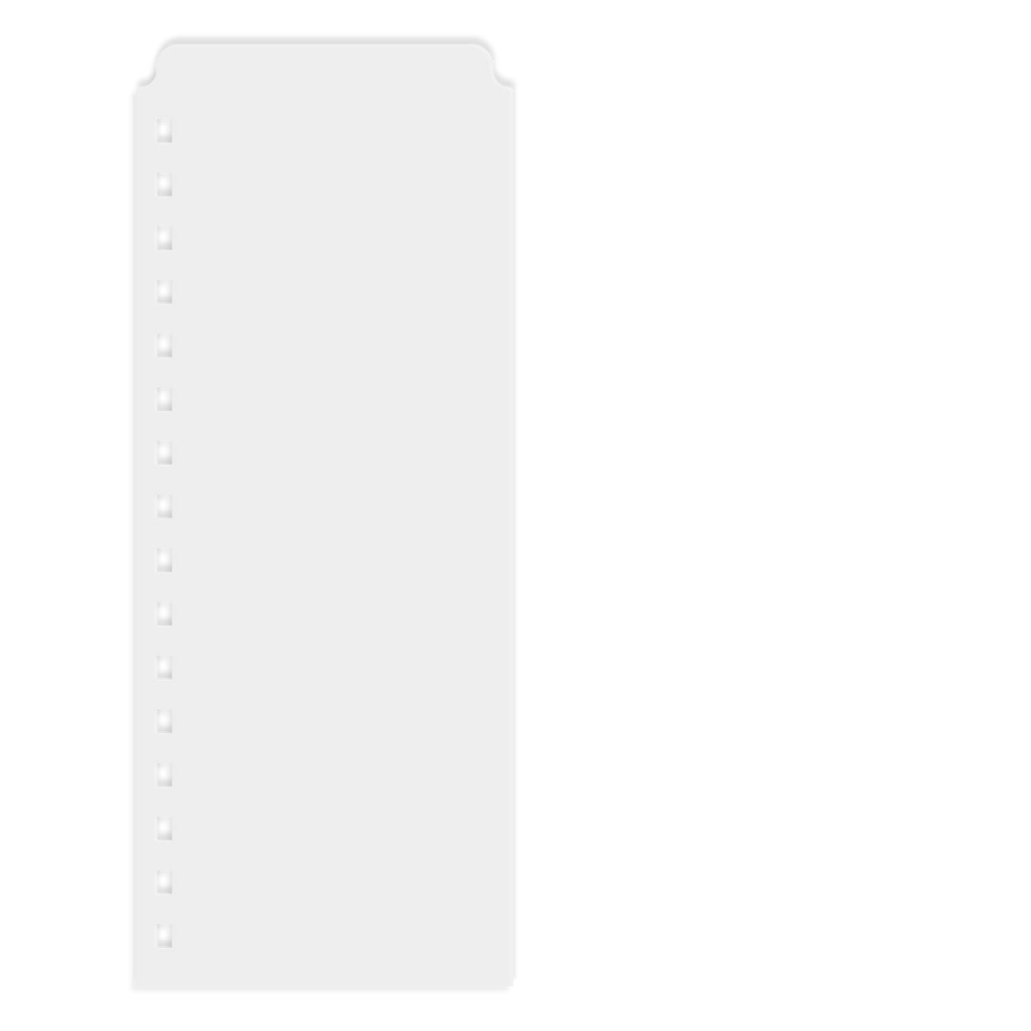 Dividers - Top 2 Tab Set (Punched - Wire binding)
