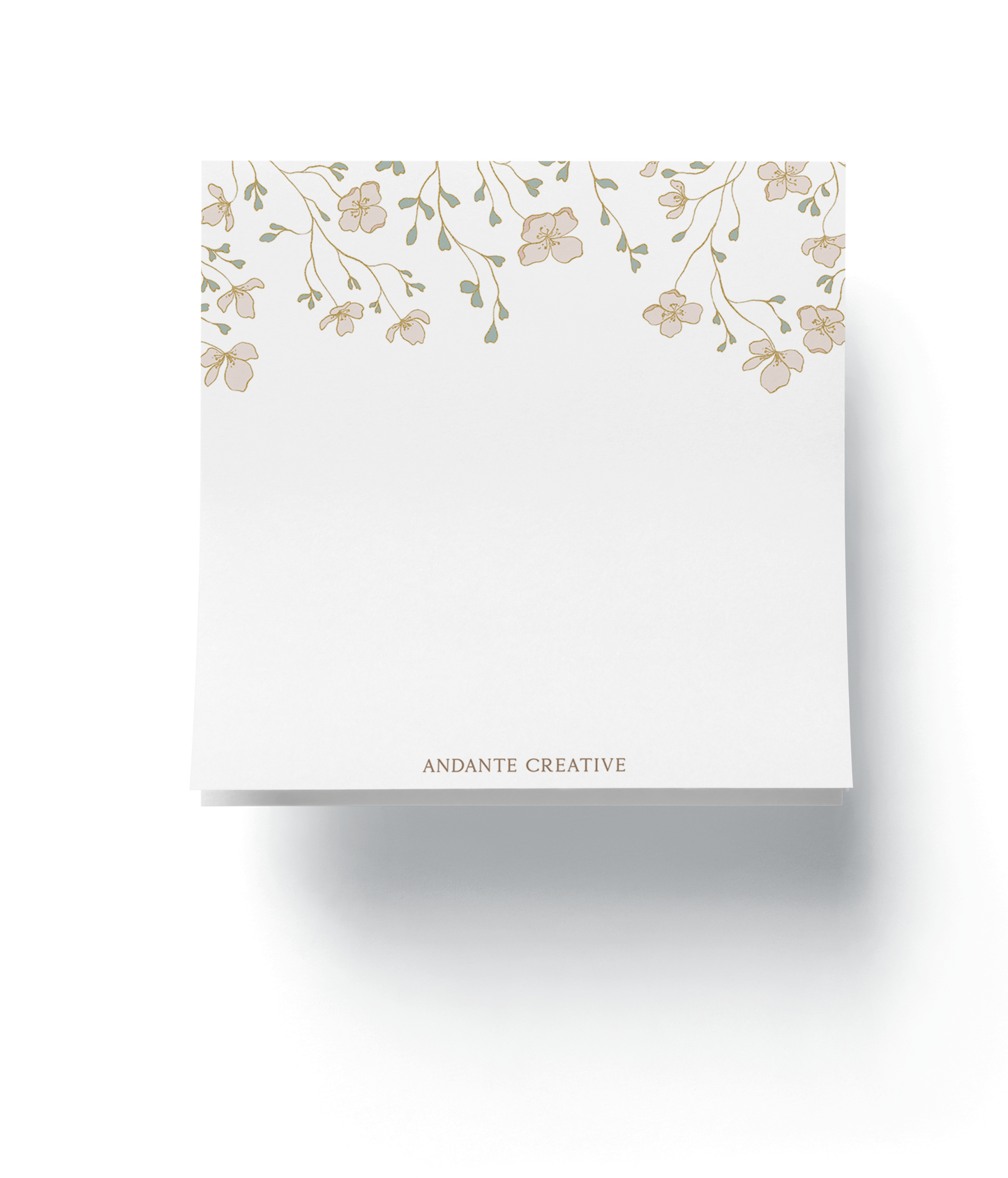 Wedding Planner Floral Notepad