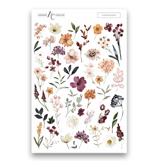 Meadow Floral Sticker Sheet