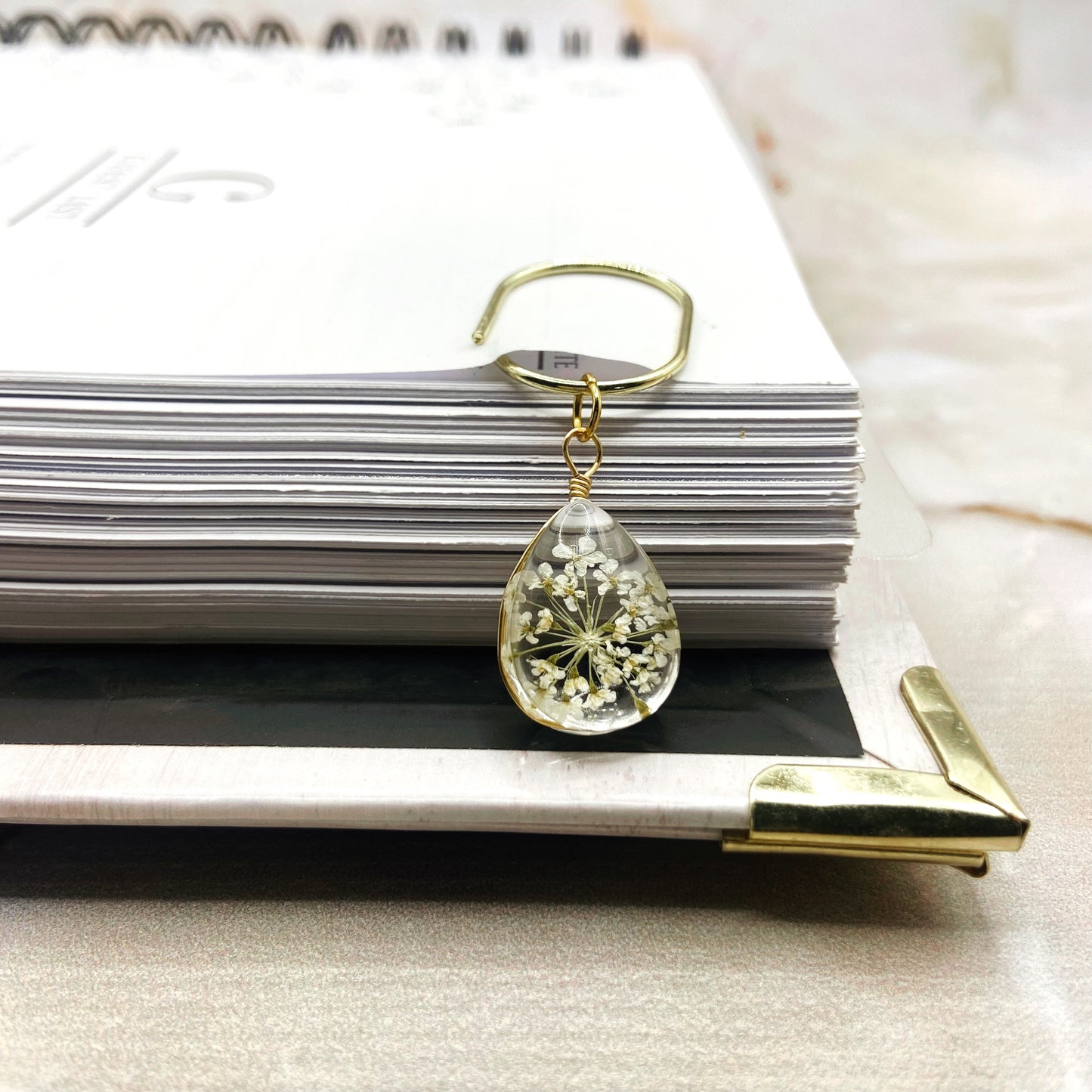 Dandelion Planner Bookmark Charms