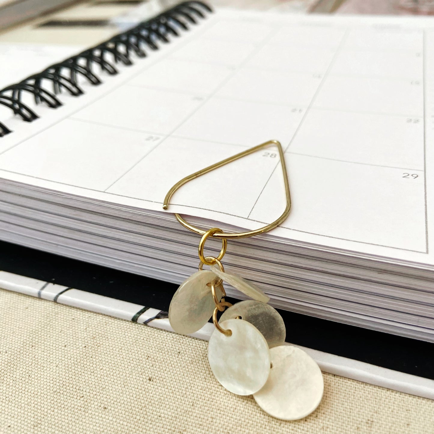 Shell Drop Planner Bookmark Charms