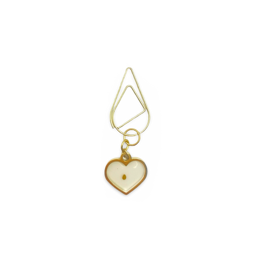 Faith Like a Mustard Seed Heart Planner Bookmark Charms