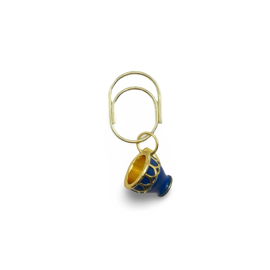 Royal Blue Teacup Planner Bookmark Charms