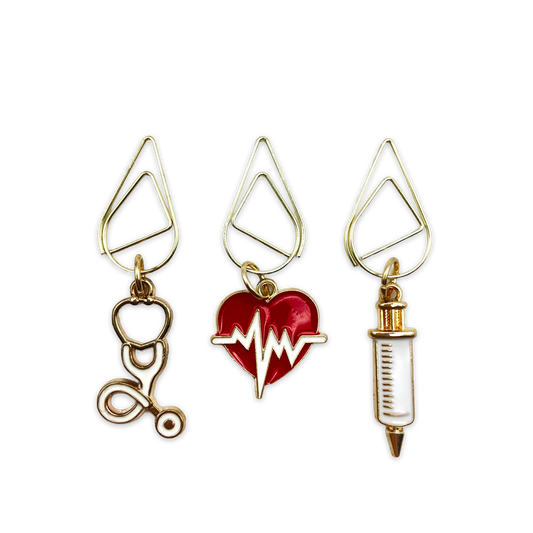 Trio Medical Planner Bookmark Charms