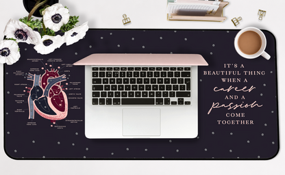 Heart Anatomy Desk Mat