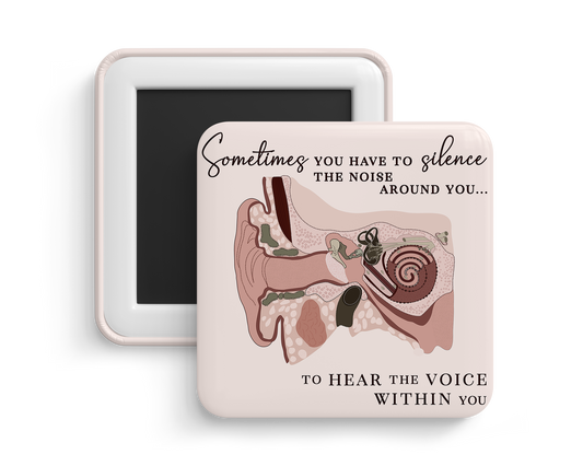Fridge Magnet - Ear Anatomy