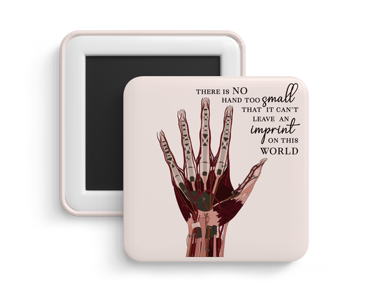 Fridge Magnet - Hand Anatomy