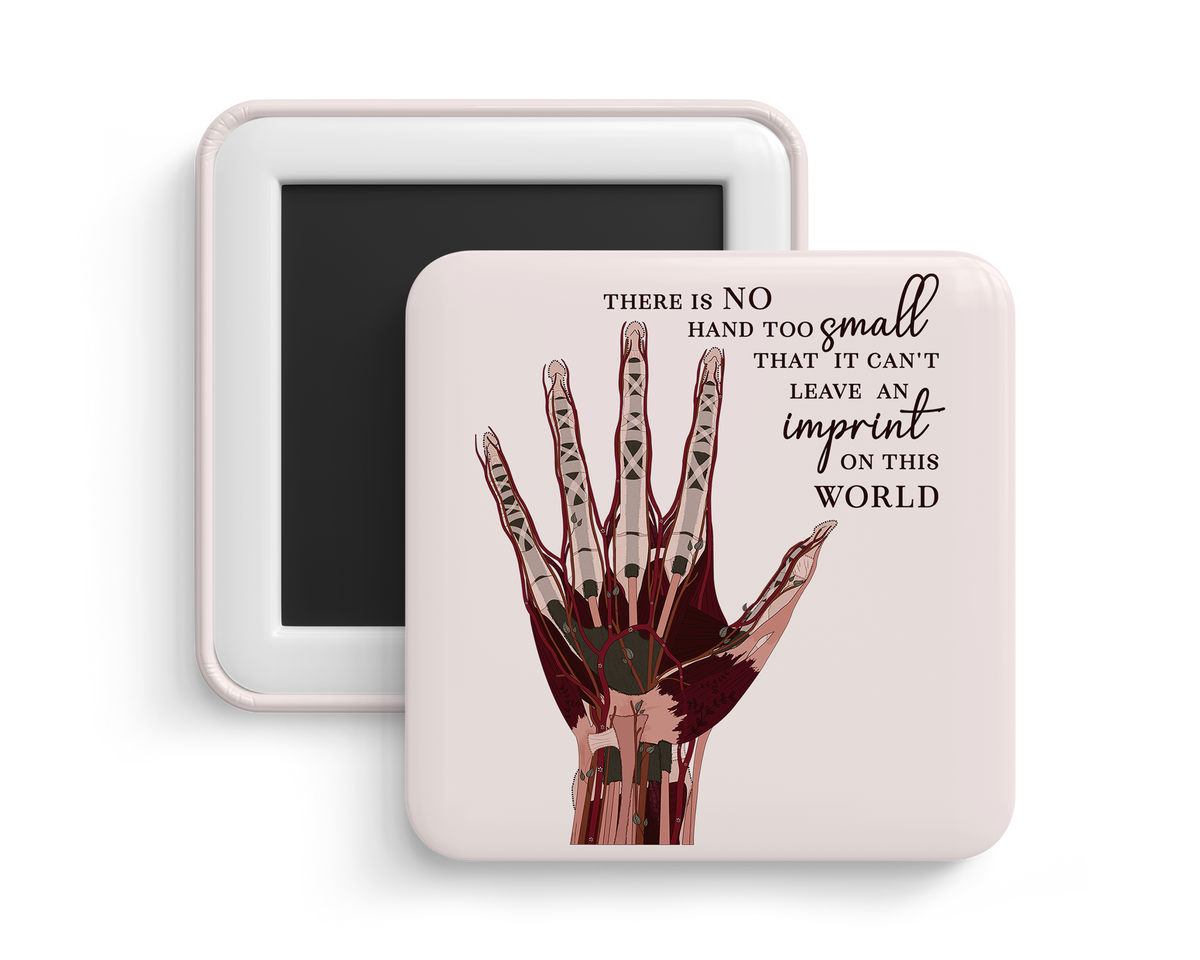 Fridge Magnet - Hand Anatomy