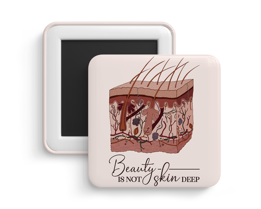 Fridge Magnet - Skin Anatomy