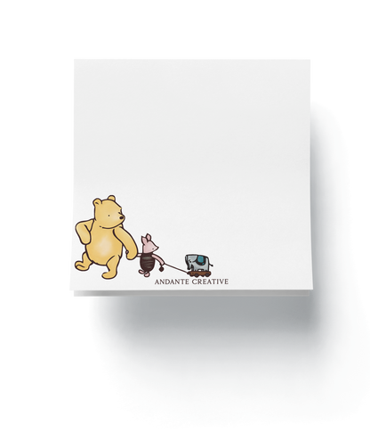 Bear & Friends Notepad (Mix)