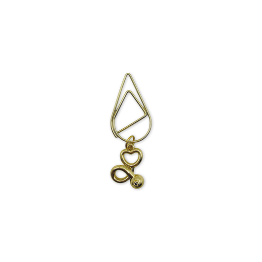 Stethoscope - Elegant Planner Bookmark Charm