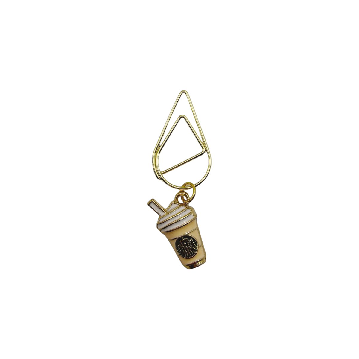 Coffee Frappuccino Planner Bookmark Charm