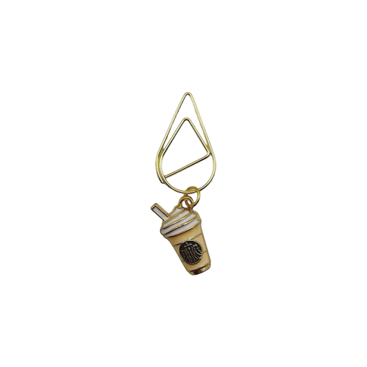Coffee Frappuccino Planner Bookmark Charm
