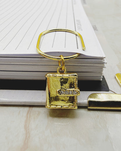 Notebook - Elegant Planner Bookmark Charm
