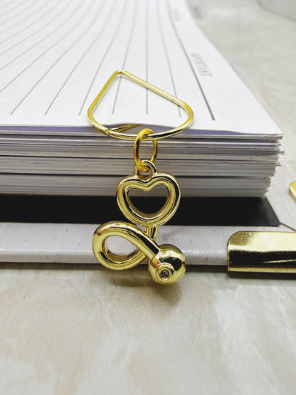 Stethoscope - Elegant Planner Bookmark Charm